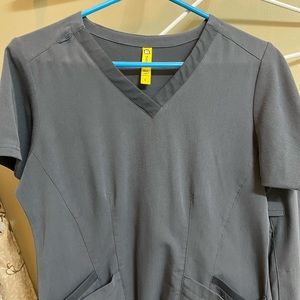 AERO Scrubs Set Pewter Gray Size Small